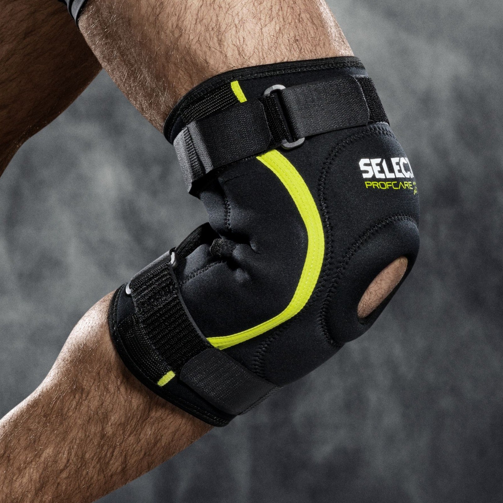 Bandáž kolene Select Knee support w/splints 6204 černá