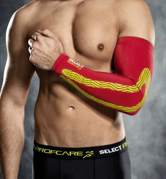 Kompresní rukáv Select Compression arm sleeves 6610 červená