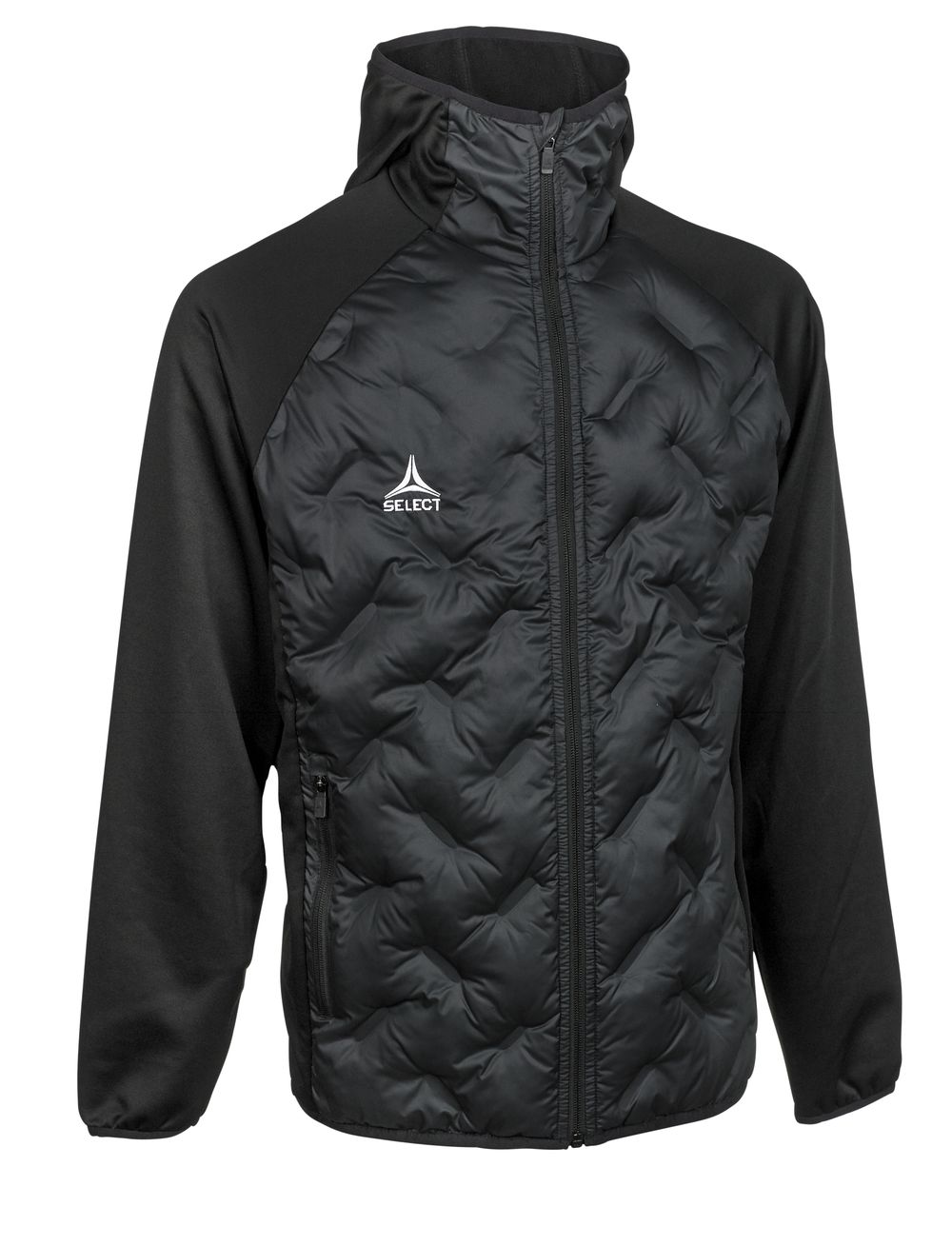 Volnočasová bunda Select Hybrid jacket Oxford černá