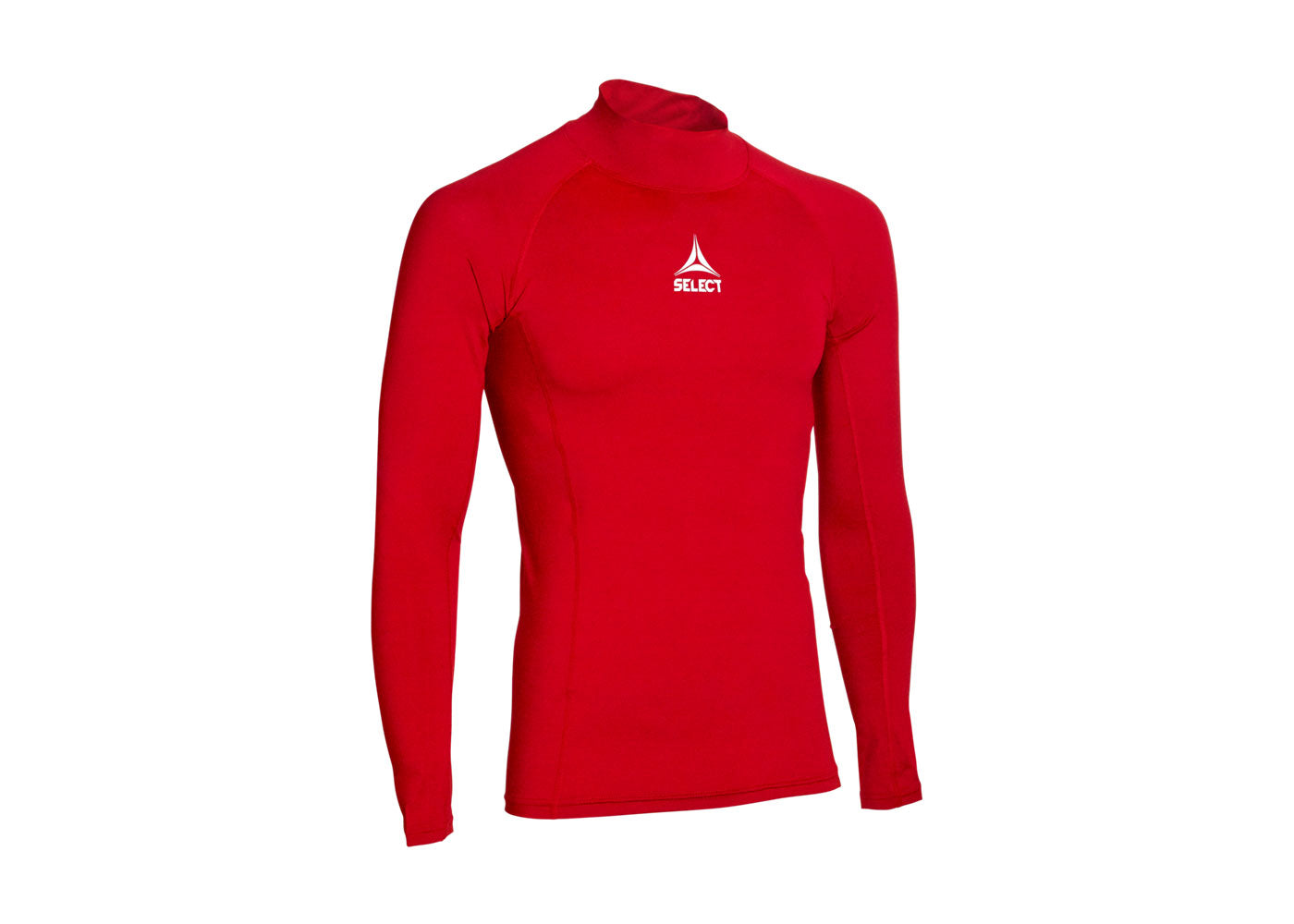 Kompresní triko Select Shirt turtleneck L/S Baselayer červená
