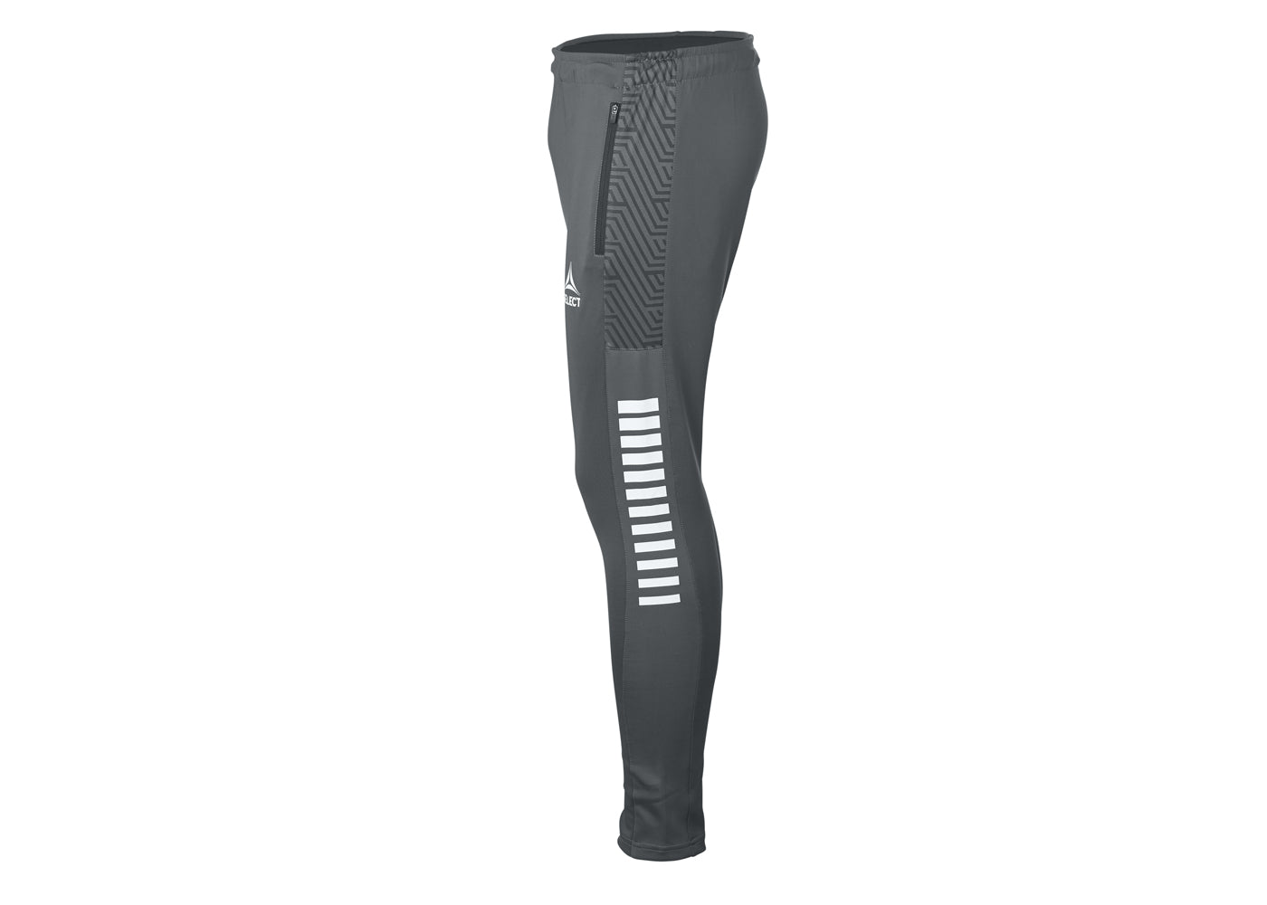 Sportovní tepláky Select Training pants slim fit Monaco šedo bílá