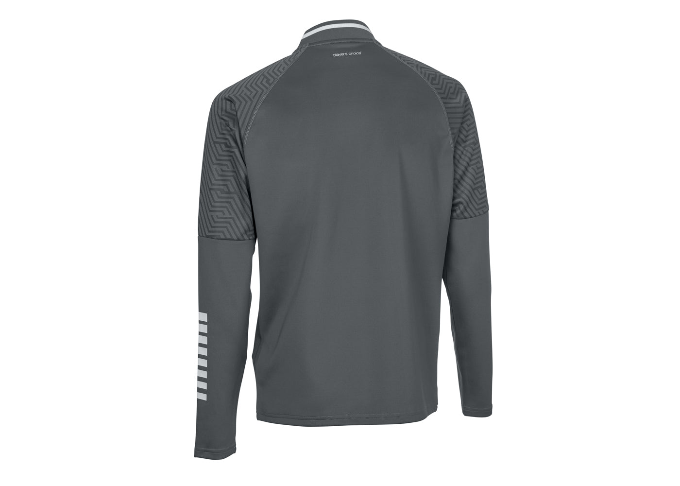 Lehká tréninková bunda Select Zip jacket Monaco šedo bílá
