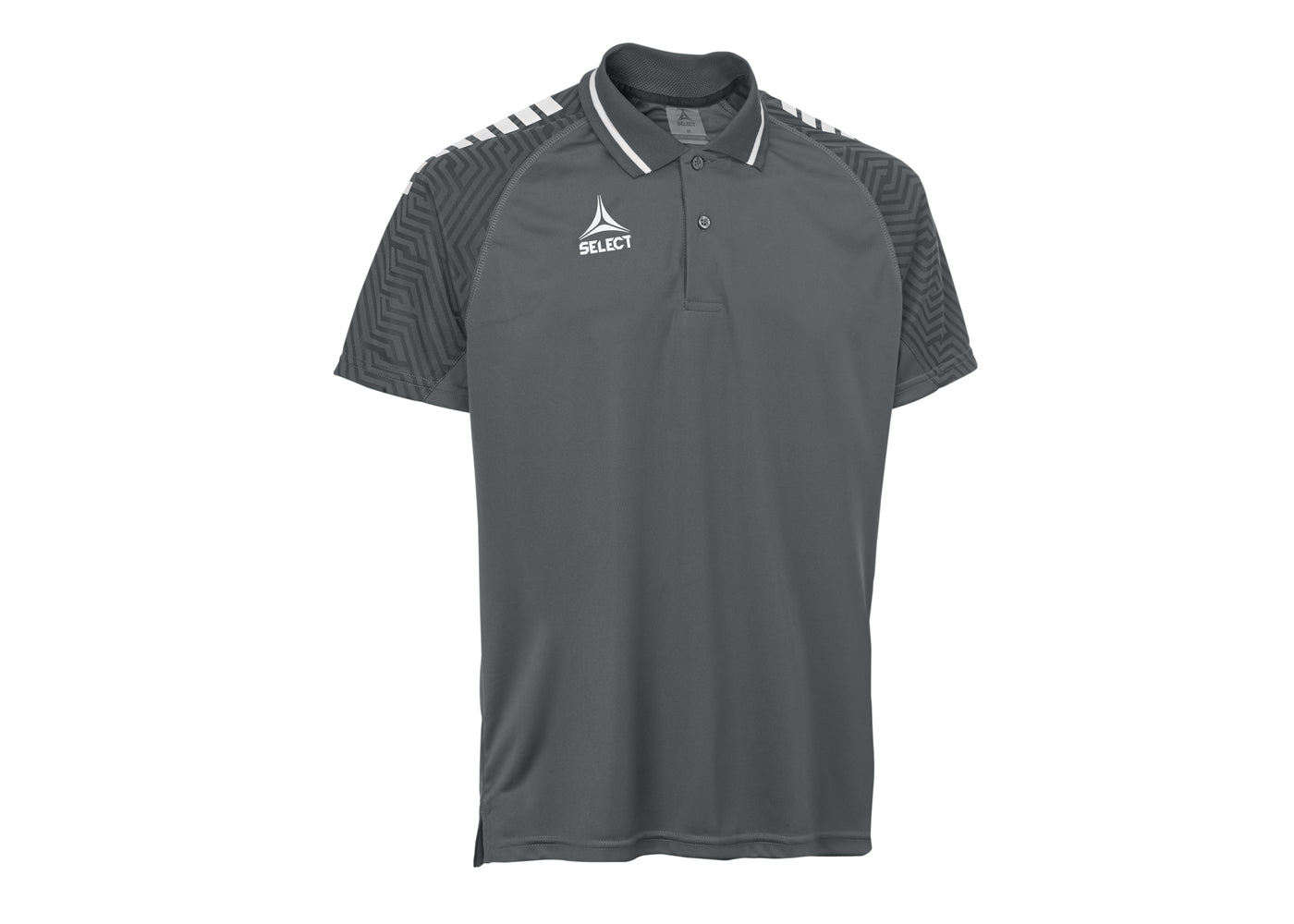 Sportovní polo tričko Select Technical Polo Monaco šedo bílá