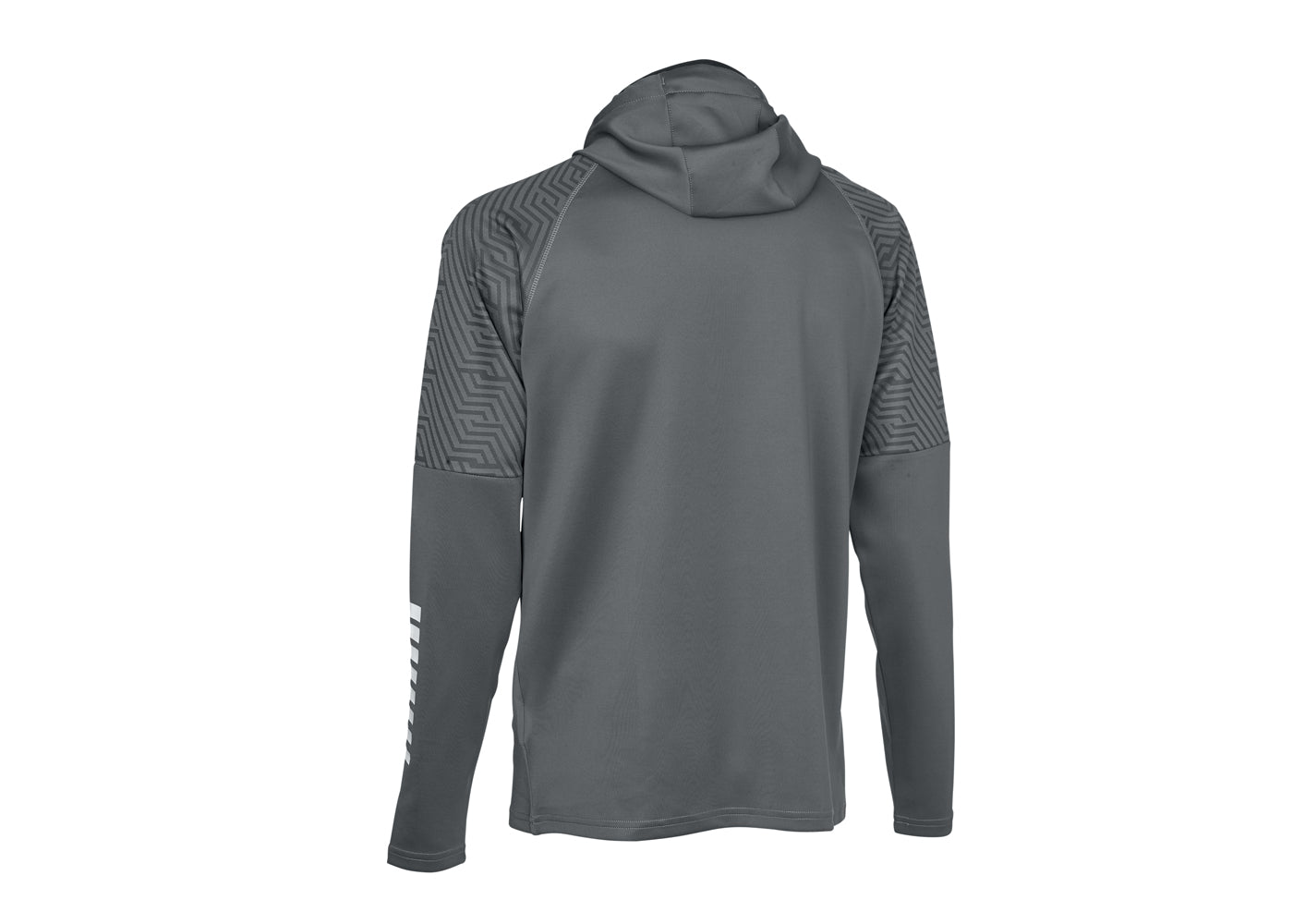 Sportovní mikina Select Zip hoodie Monaco šedo bílá
