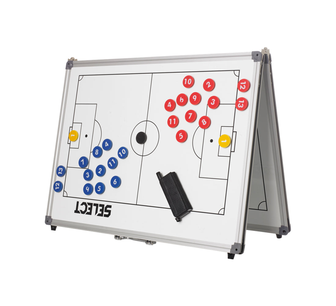 Taktická tabule Select Tactics board foldable football bílá