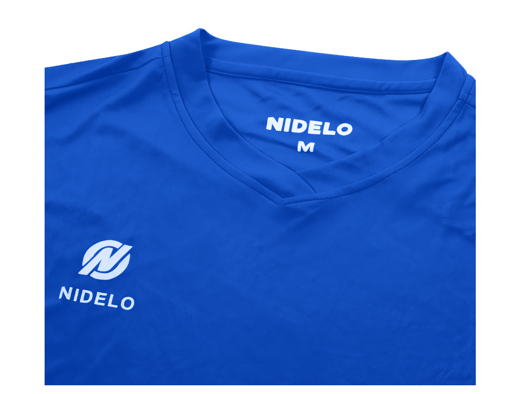 Hráčský dres NIDELO Player shirt S/S Nantes modrá