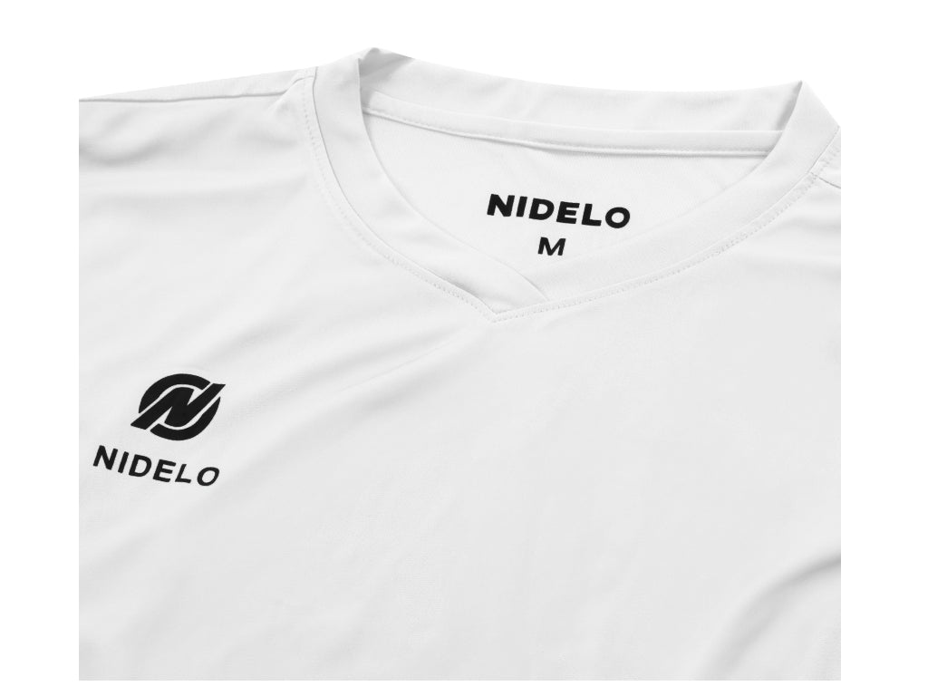 Hráčský dres NIDELO Player shirt S/S Nantes bílá