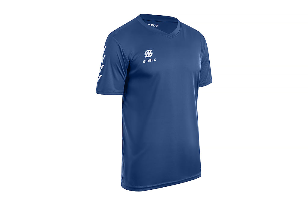 Hráčský dres NIDELO Player shirt S/S Nantes tmavě modrá