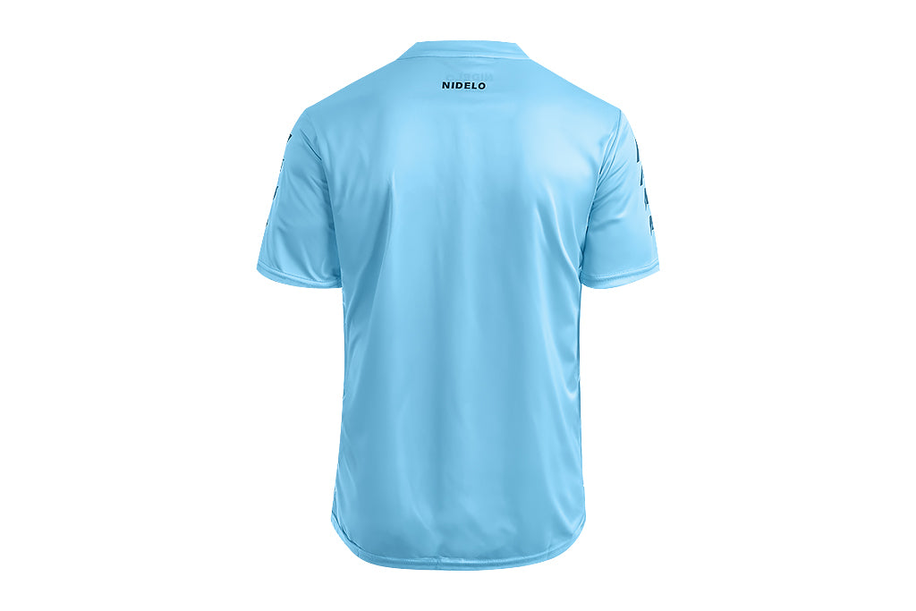 Hráčský dres NIDELO Player shirt S/S Nantes světle modrá