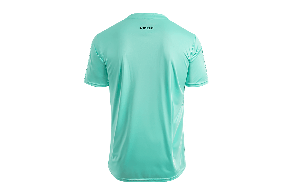 Hráčský dres NIDELO Player shirt S/S Nantes tyrkysová