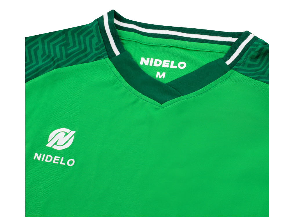 Hráčský dres NIDELO Player shirt L/S Nantes zelená