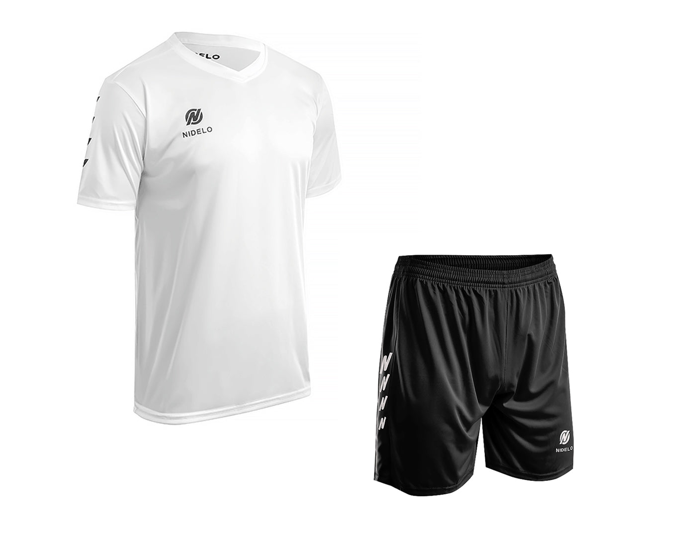 Hráčský set NIDELO Player Set Nantes bílá / černá