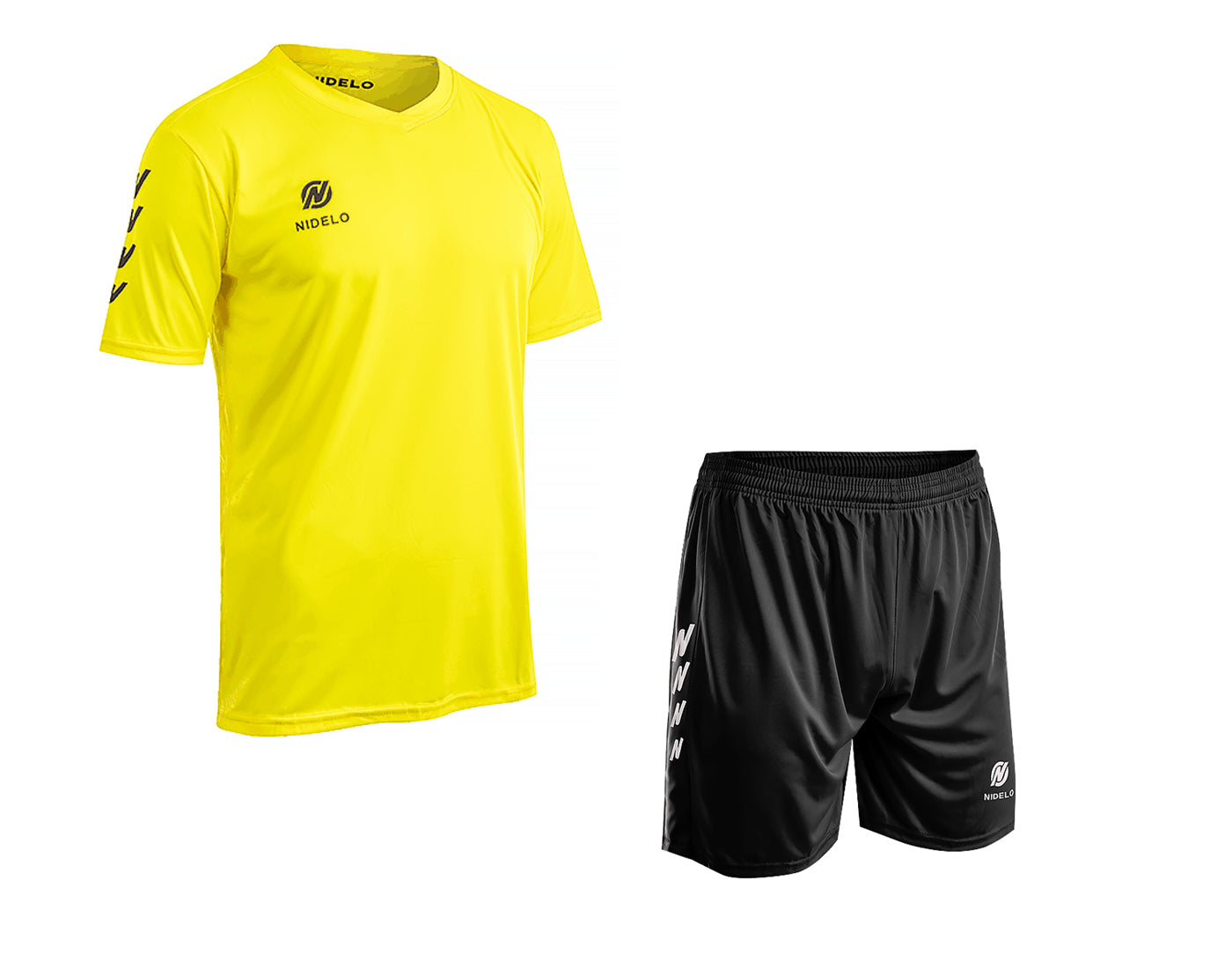 Hráčský set NIDELO Player Set Nantes žlutá / černá