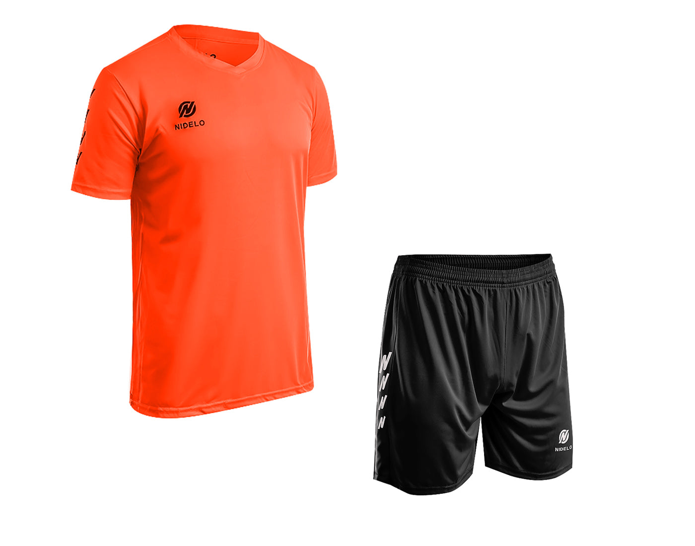 Hráčský set NIDELO Player Set Nantes oranžová / černá