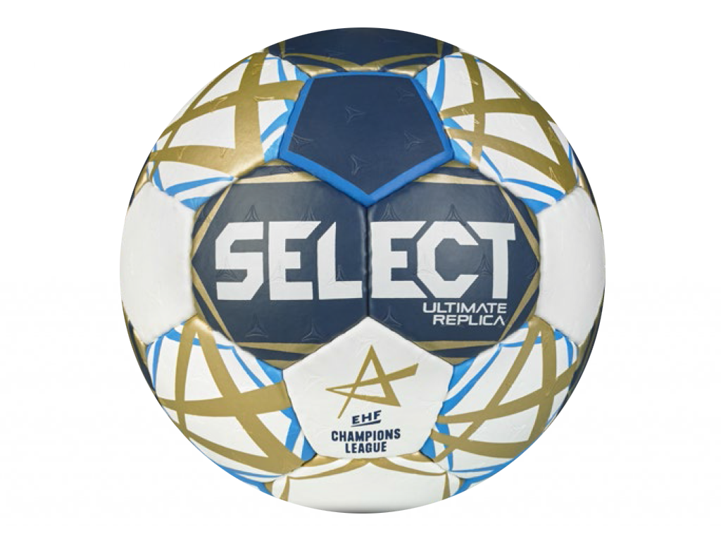 Házenkářský míč Select HB Replica EHF Champions League modro bílá