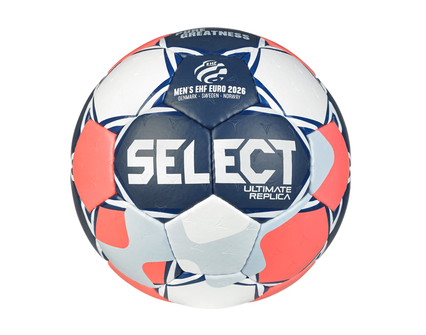 Házenkářský míč Select HB Replica EHF Euro Men modro červená