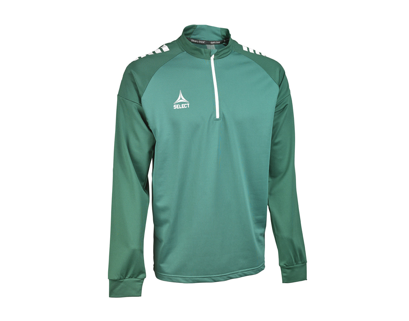Tréninková mikina Select Training sweat 1/2 zip Spain zeleno bílá
