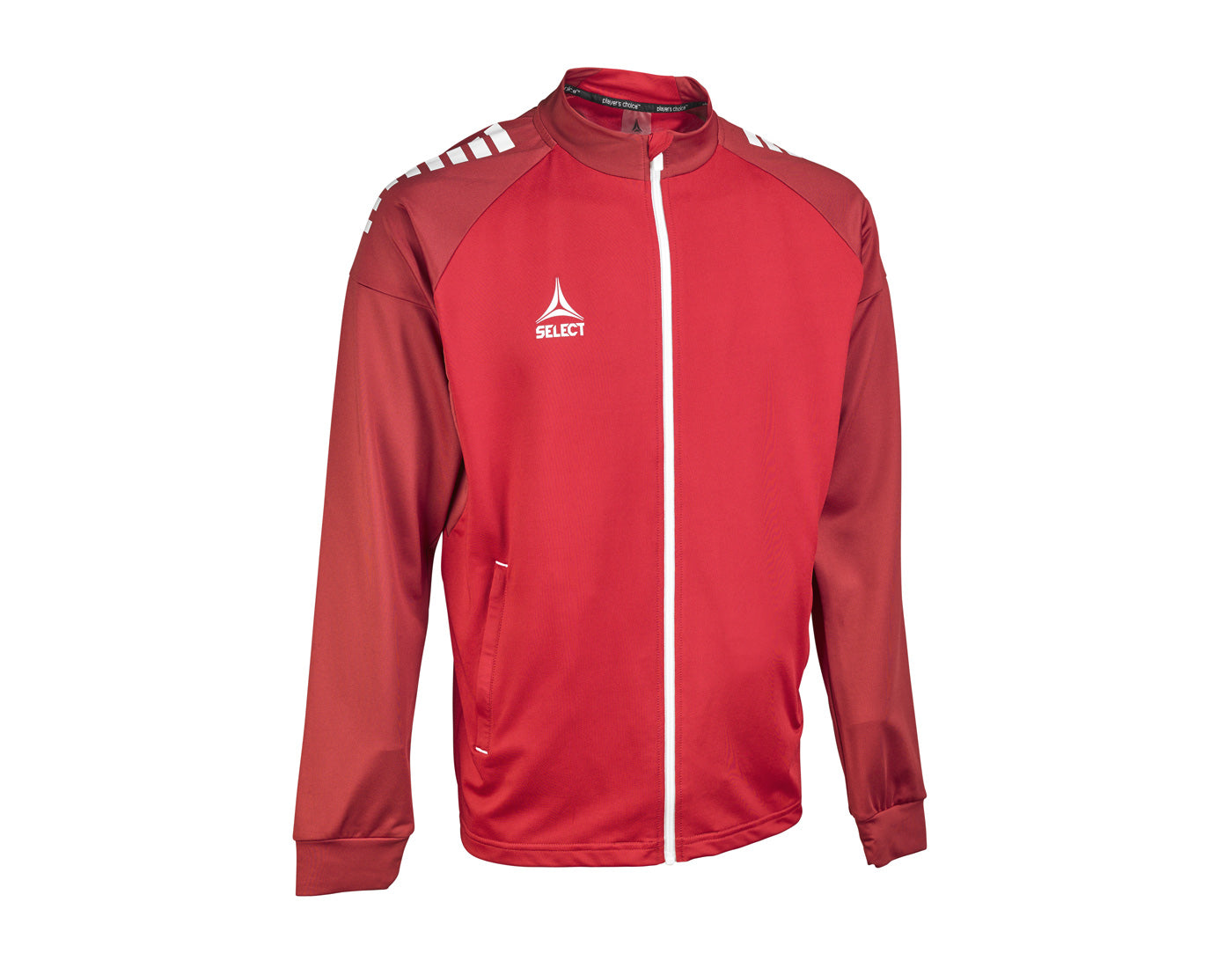 Tréninková mikina Select Training zip jacket Spain červeno bílá