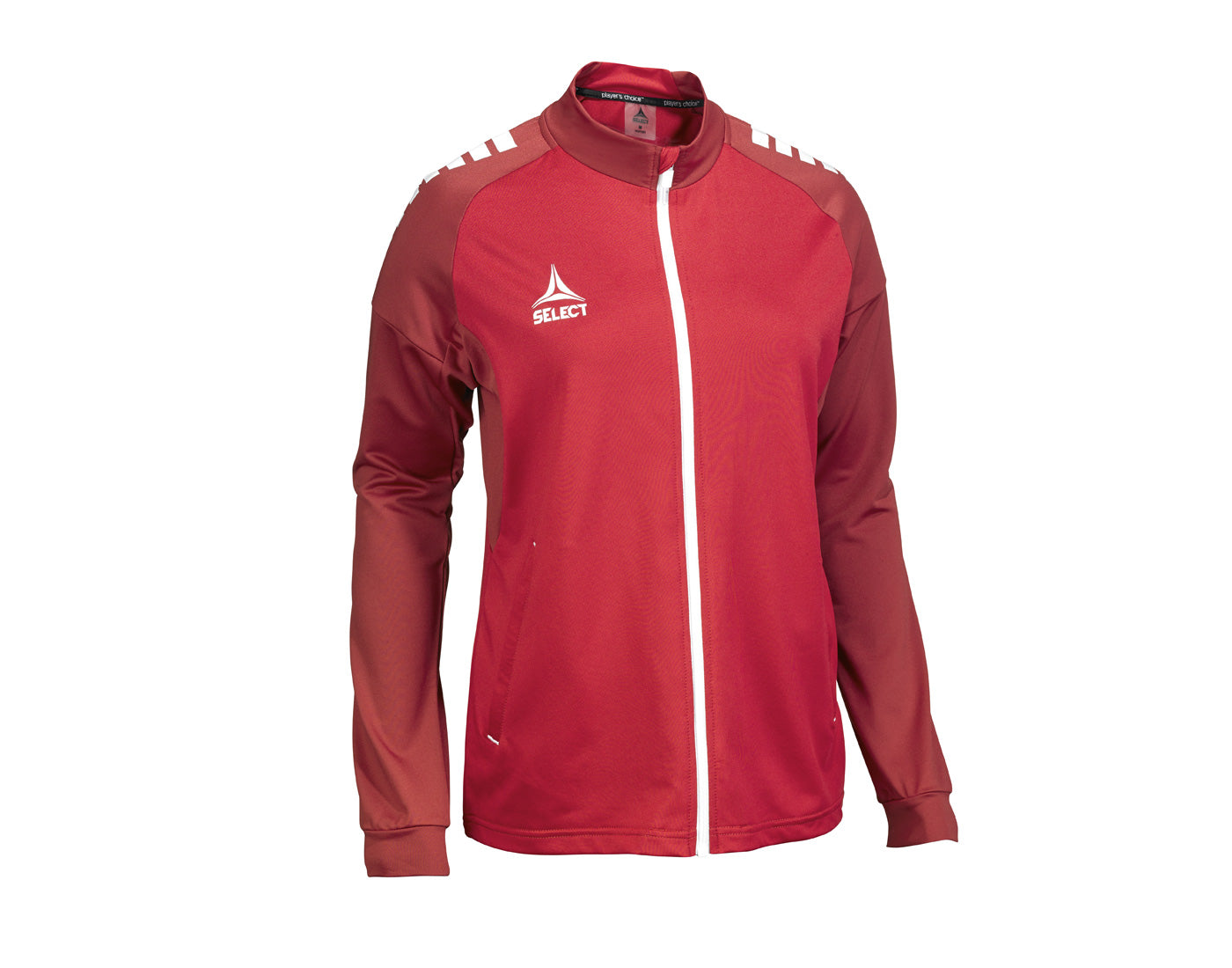 Tréninková mikina Select Training zip jacket Spain woman červeno bílá