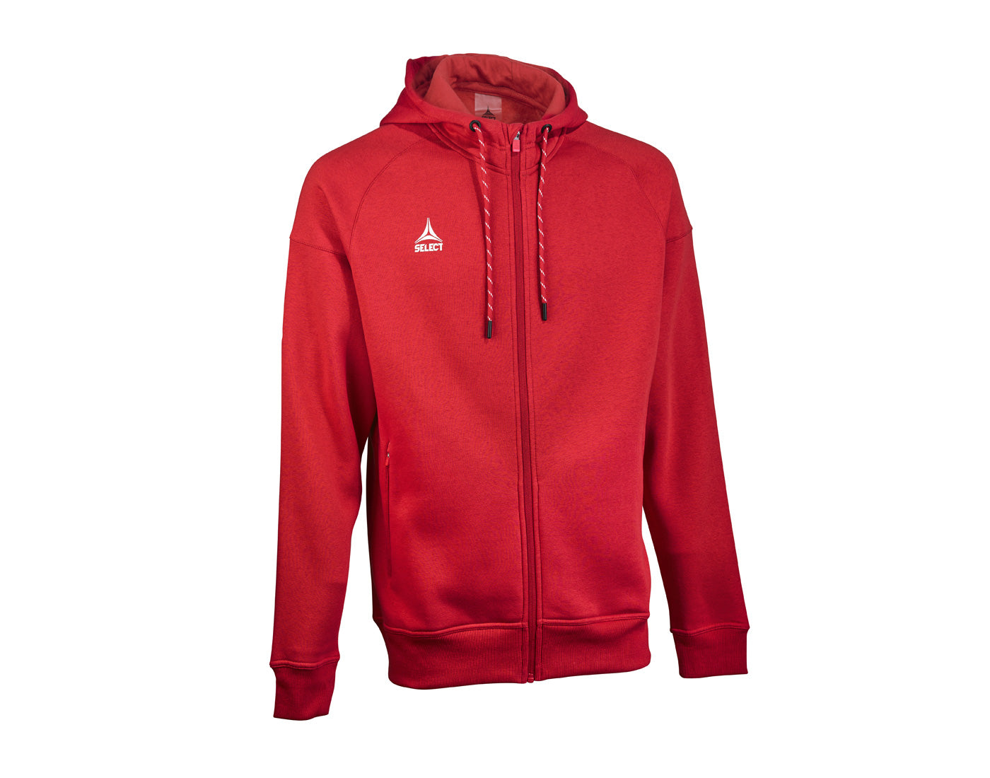 Sportovní mikina Select Zip hoodie Oxford červená