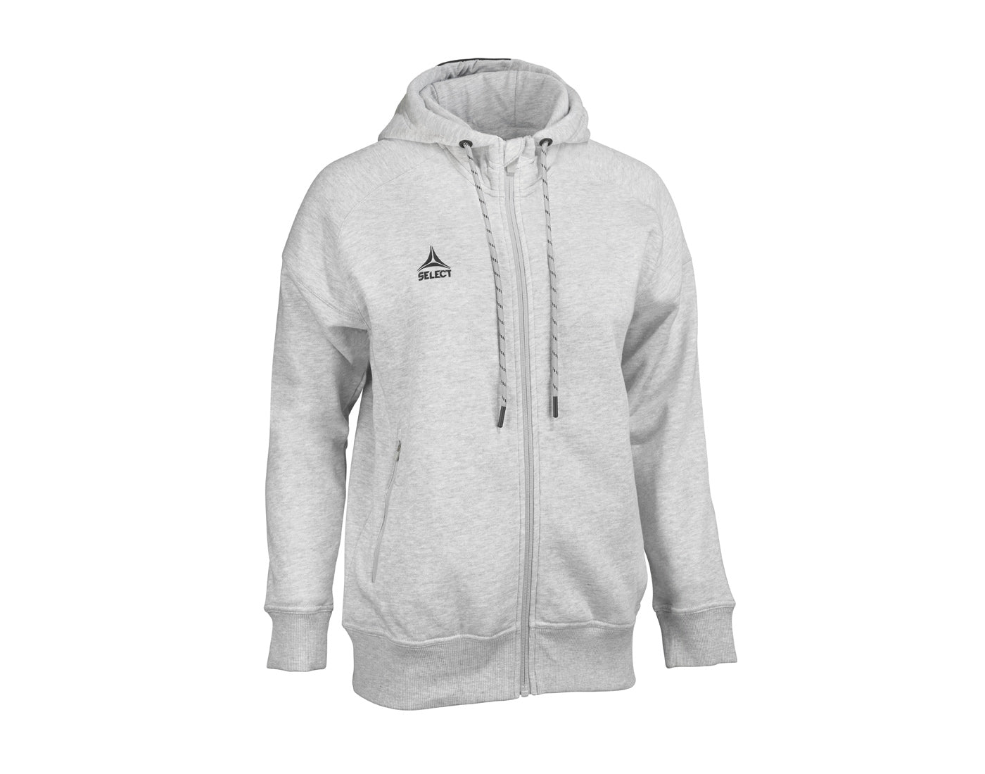 Sportovní mikina Select Zip hoodie Oxford woman šedá