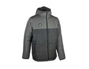 Volnočasová bunda Select Padded jacket Oxford černo šedá