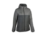 Volnočasová bunda Select Padded jacket Oxford woman černo šedá