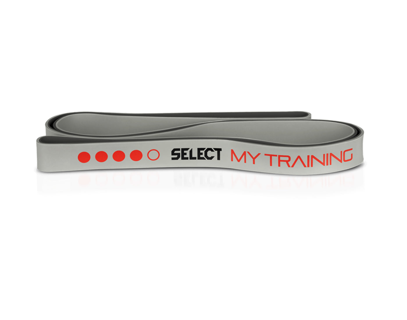 Tréninková guma Select Trainingband 4 šedá