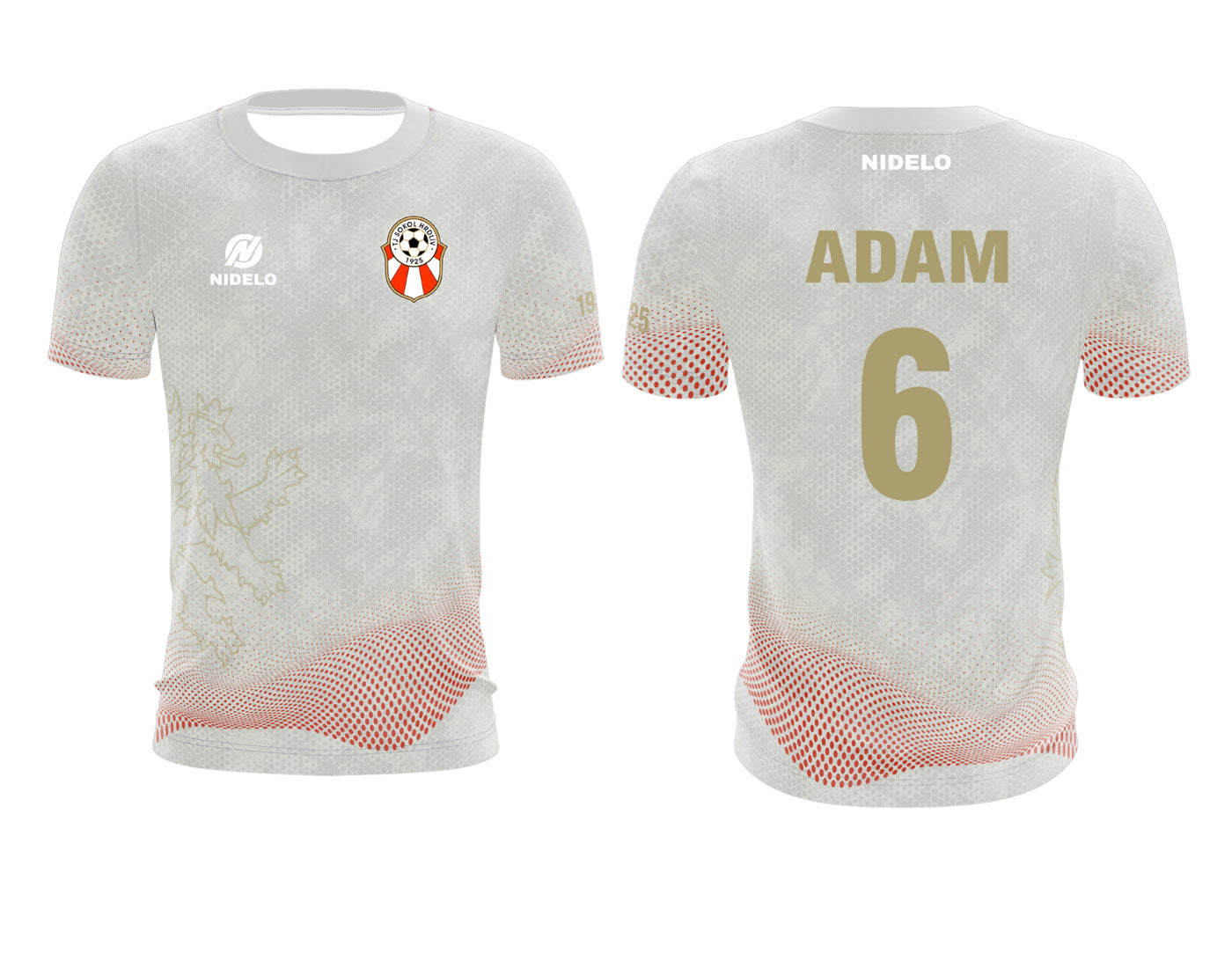 Hráčský dres NIDELO Player shirt L/S Flers sublimation 01