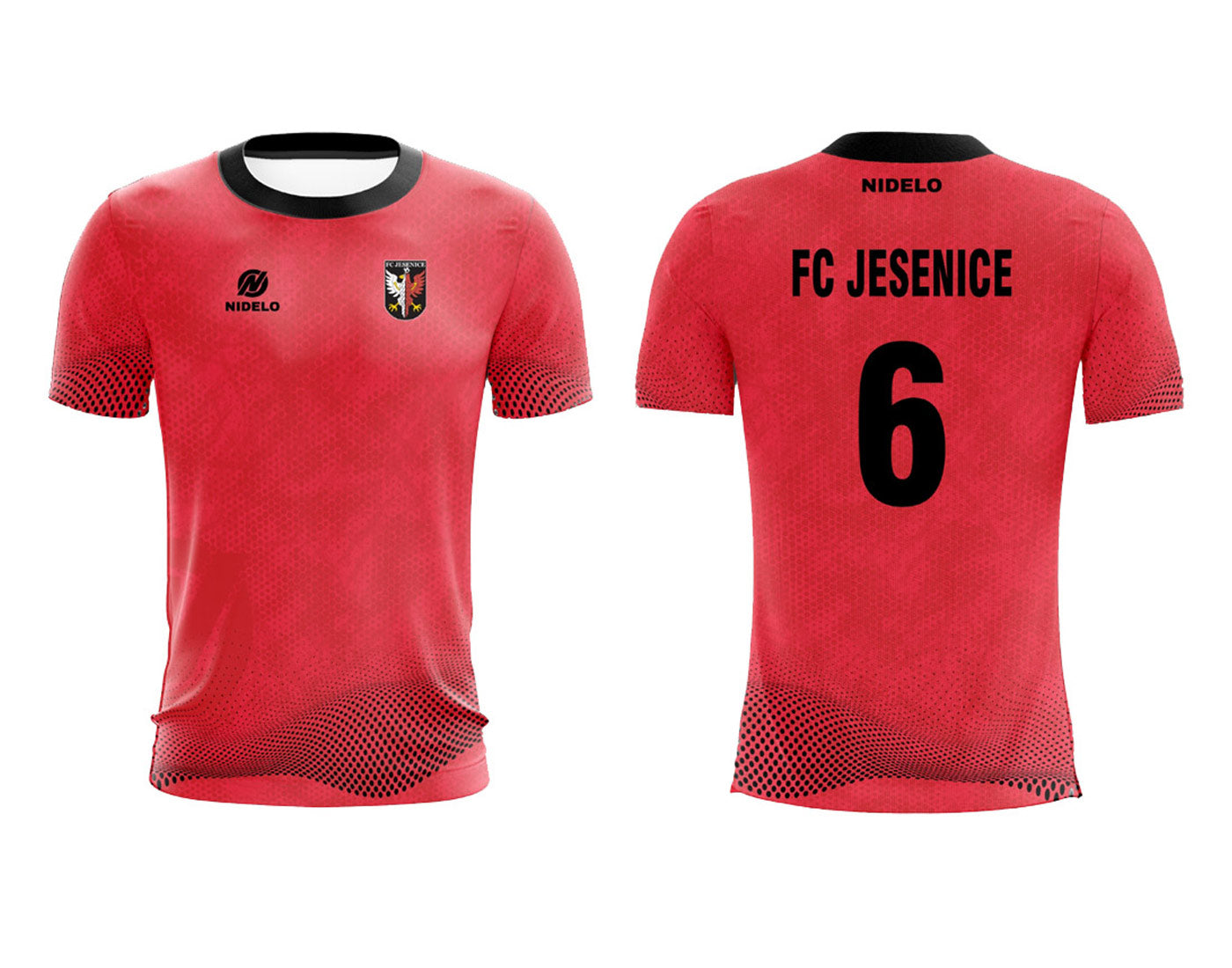 Hráčský dres NIDELO Player shirt L/S Flers sublimation 01