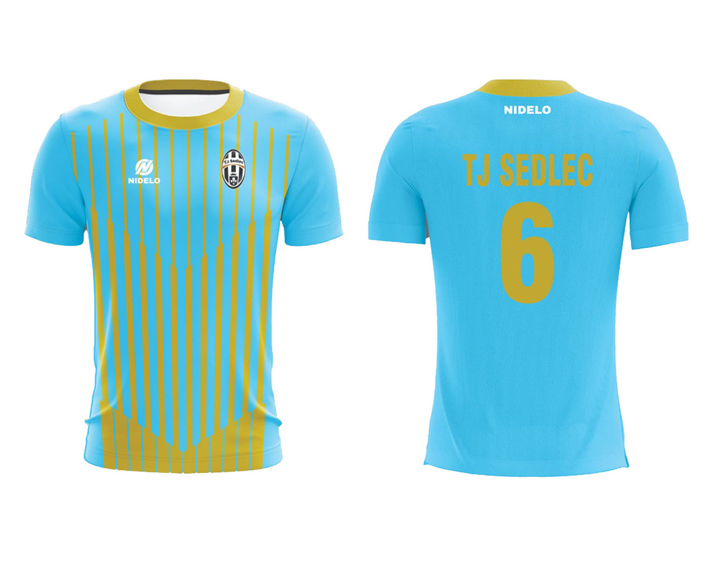 Hráčský dres NIDELO Player shirt L/S Flers sublimation 01