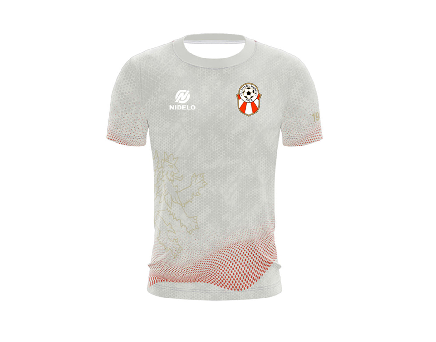 Hráčský dres NIDELO Player shirt L/S Flers sublimation 01