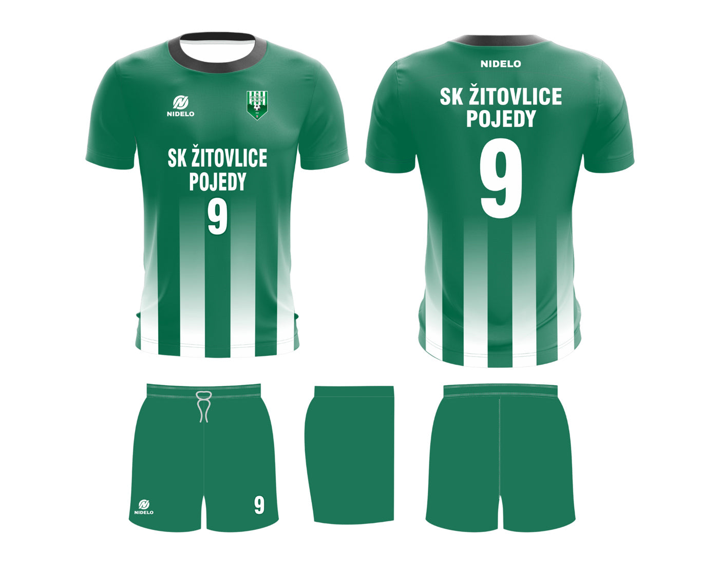 Hráčský set NIDELO Player Set Flers sublimation 01