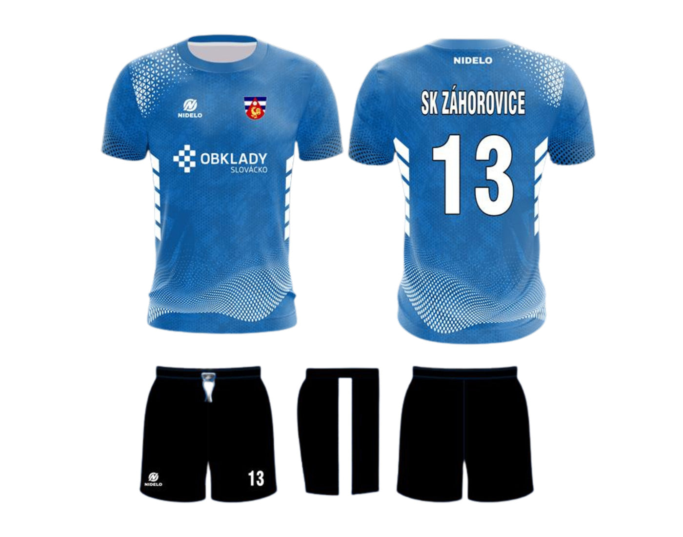 Hráčský set NIDELO Player Set Flers sublimation 01