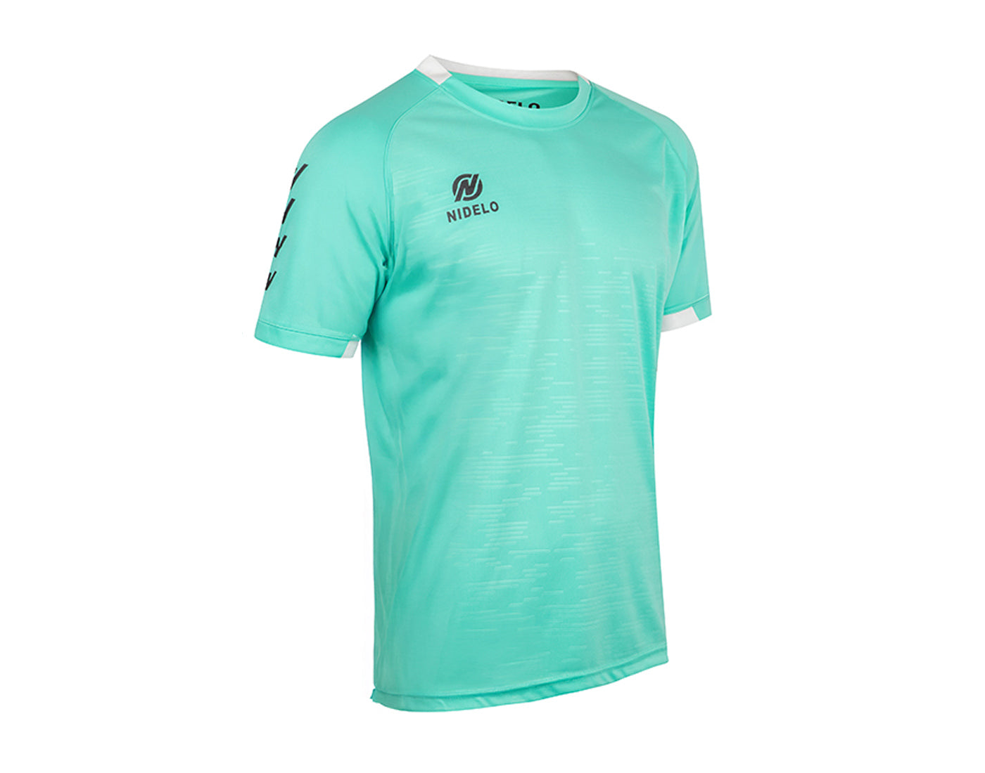 Hráčský dres NIDELO Player shirt S/S Brest tyrkysová