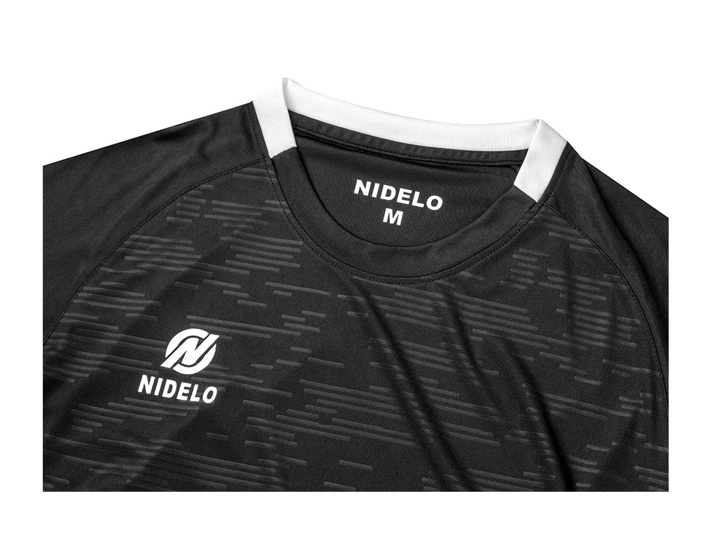 Hráčský dres NIDELO Player shirt S/S Brest černá