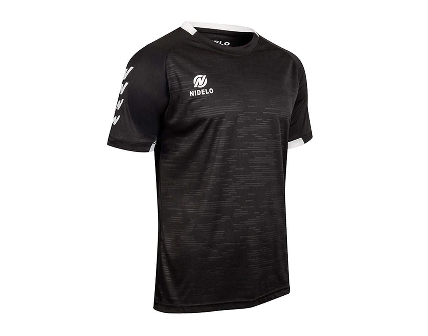 Hráčský dres NIDELO Player shirt S/S Brest černá