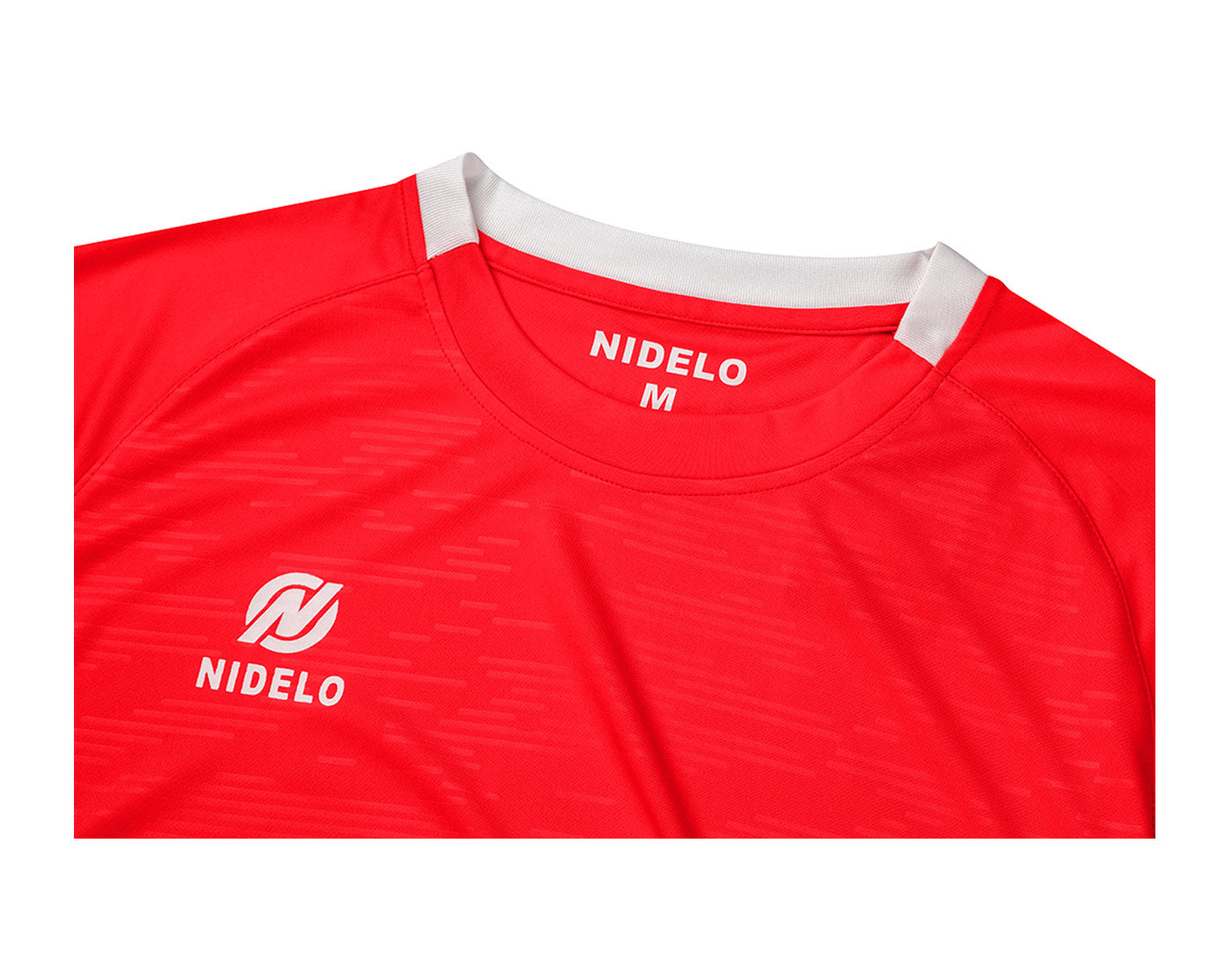 Hráčský dres NIDELO Player shirt S/S Brest červená