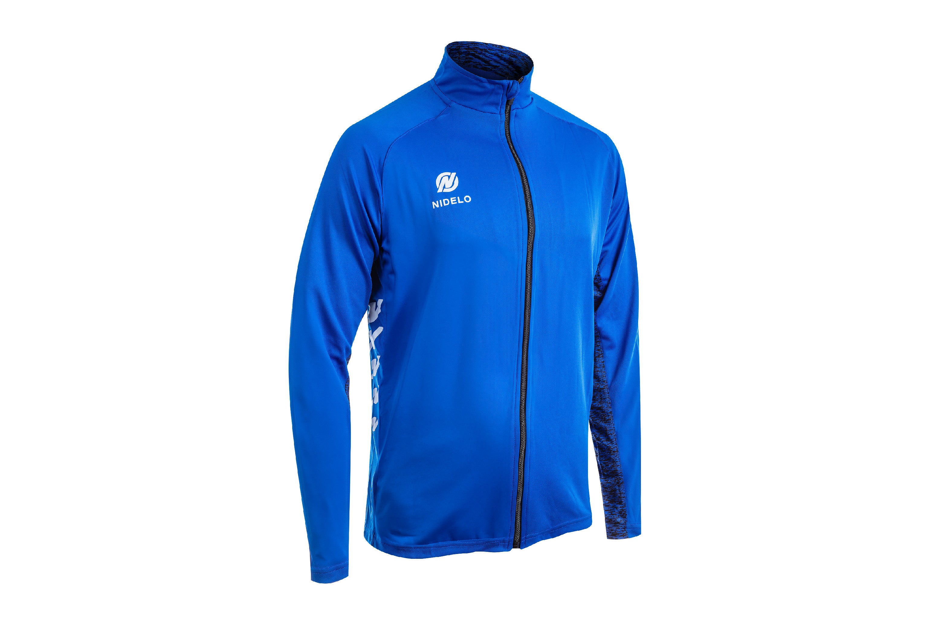 Tréninková mikina NIDELO Training zip jacket 2.0 Nantes modrá