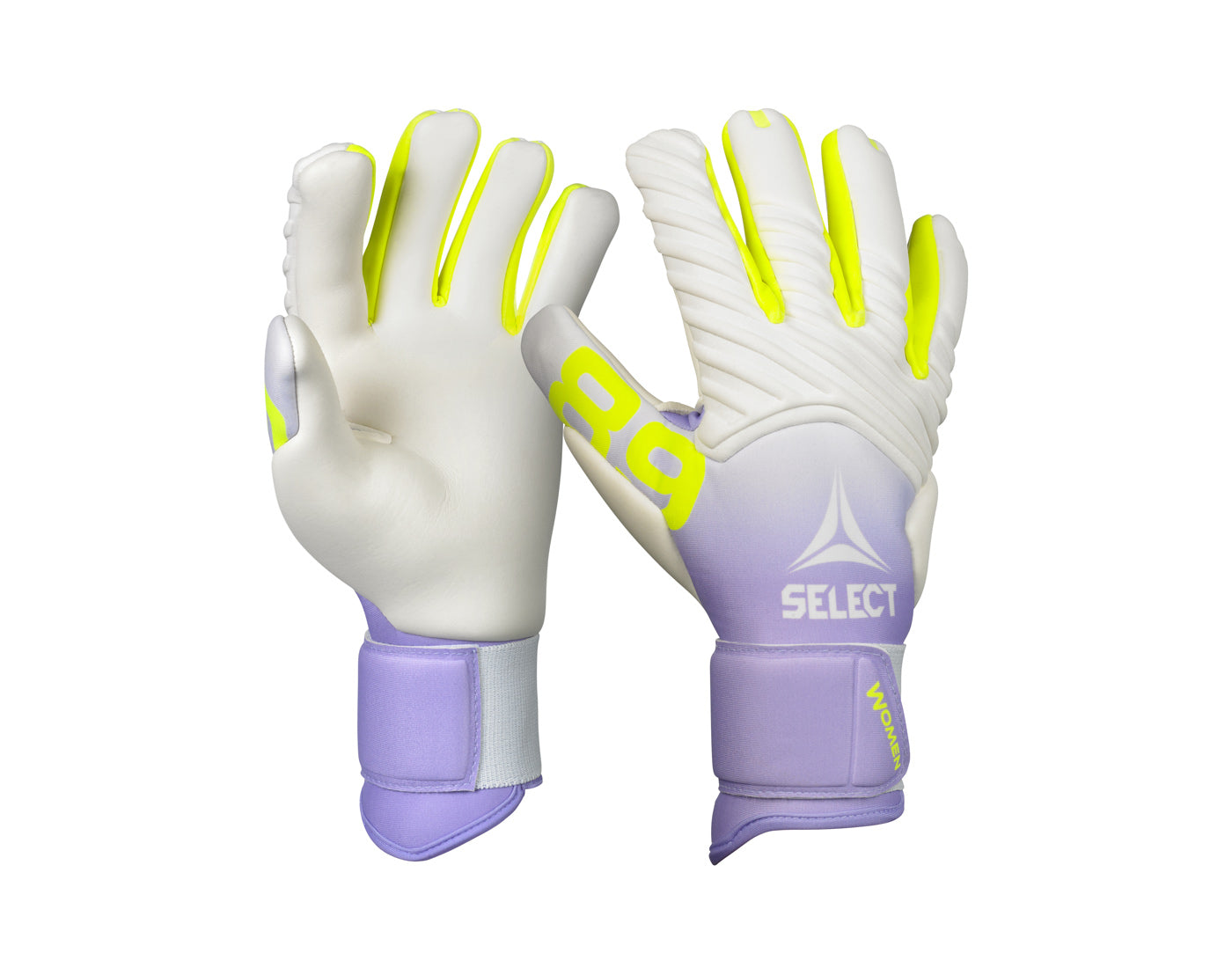 Brankářské rukavice Select GK gloves 89 Women růžovo béžovo bílá