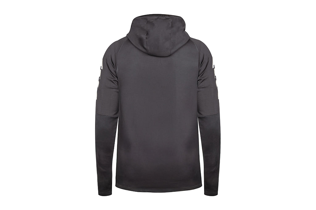 Sportovní mikina NIDELO Zip hoodie Quimper šedá