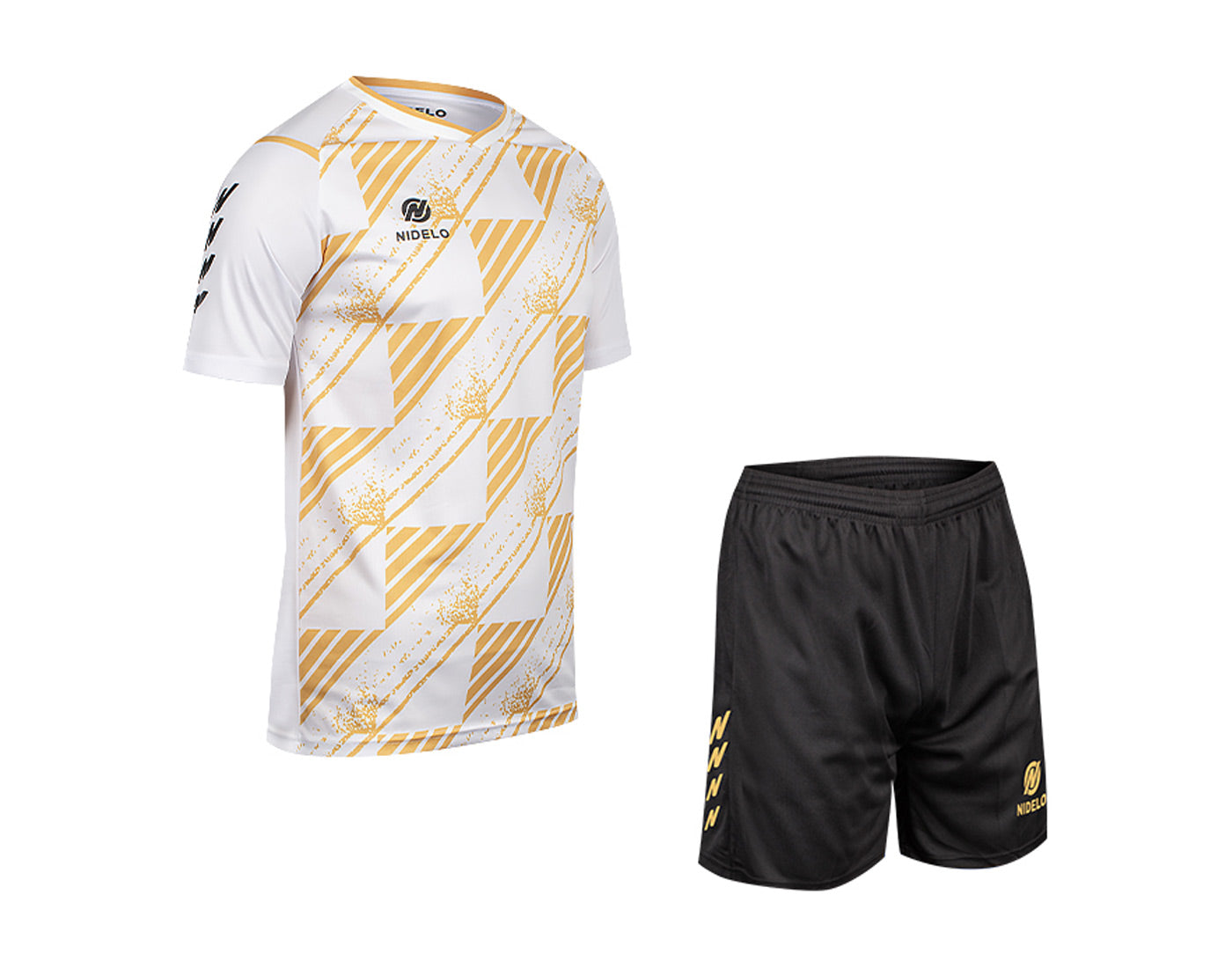 Hráčský set NIDELO Player Set Begard bílá / černá