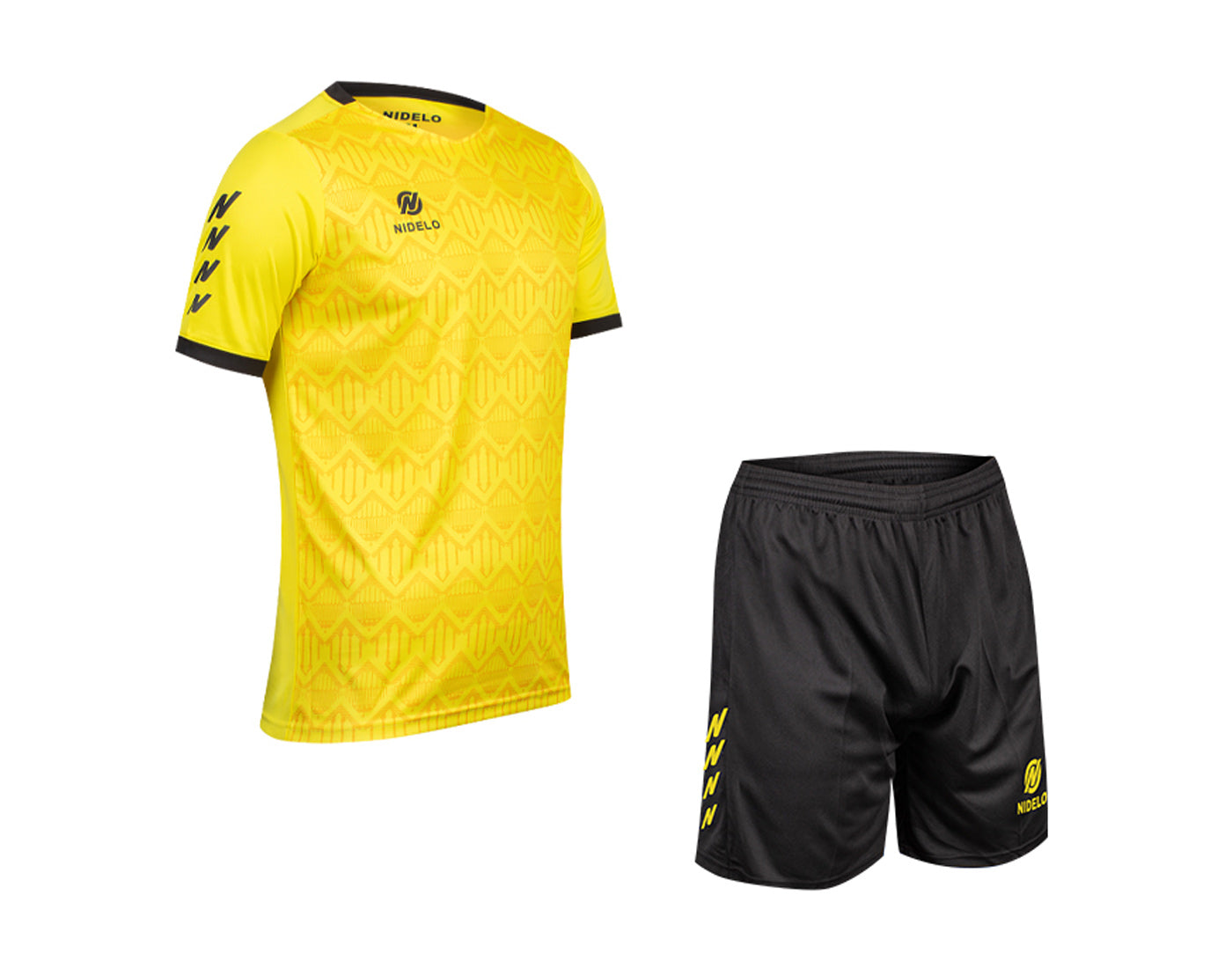 Hráčský set NIDELO Player Set Redon žlutá / černá