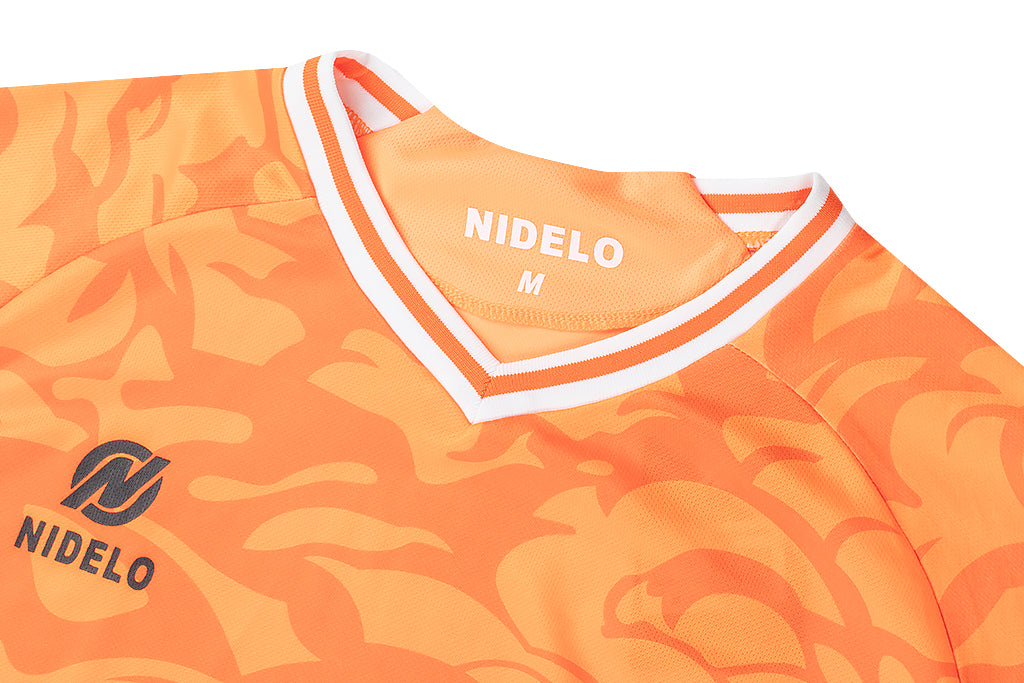 Hráčský set NIDELO Player Set Orleans oranžová / černá