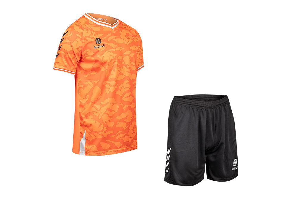 Hráčský set NIDELO Player Set Orleans oranžová / černá
