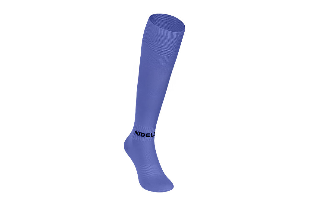 Fotbalové štulpny NIDELO football socks Optimal fialová