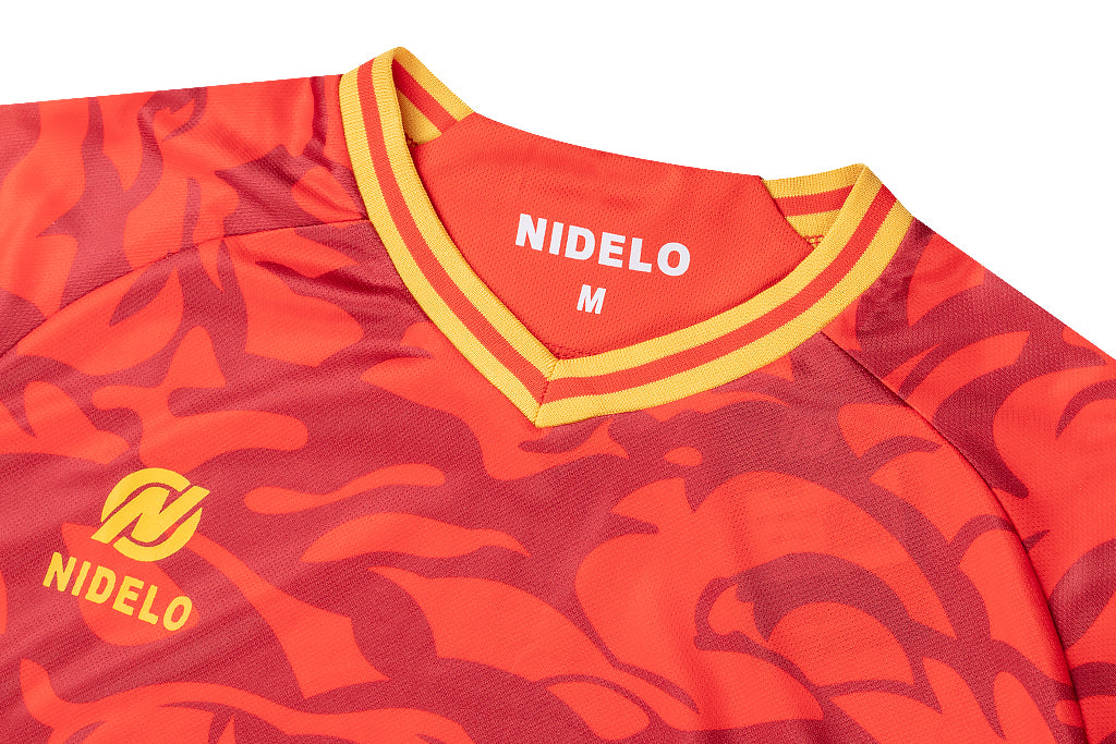 Hráčský set NIDELO Player Set Orleans červená / černá