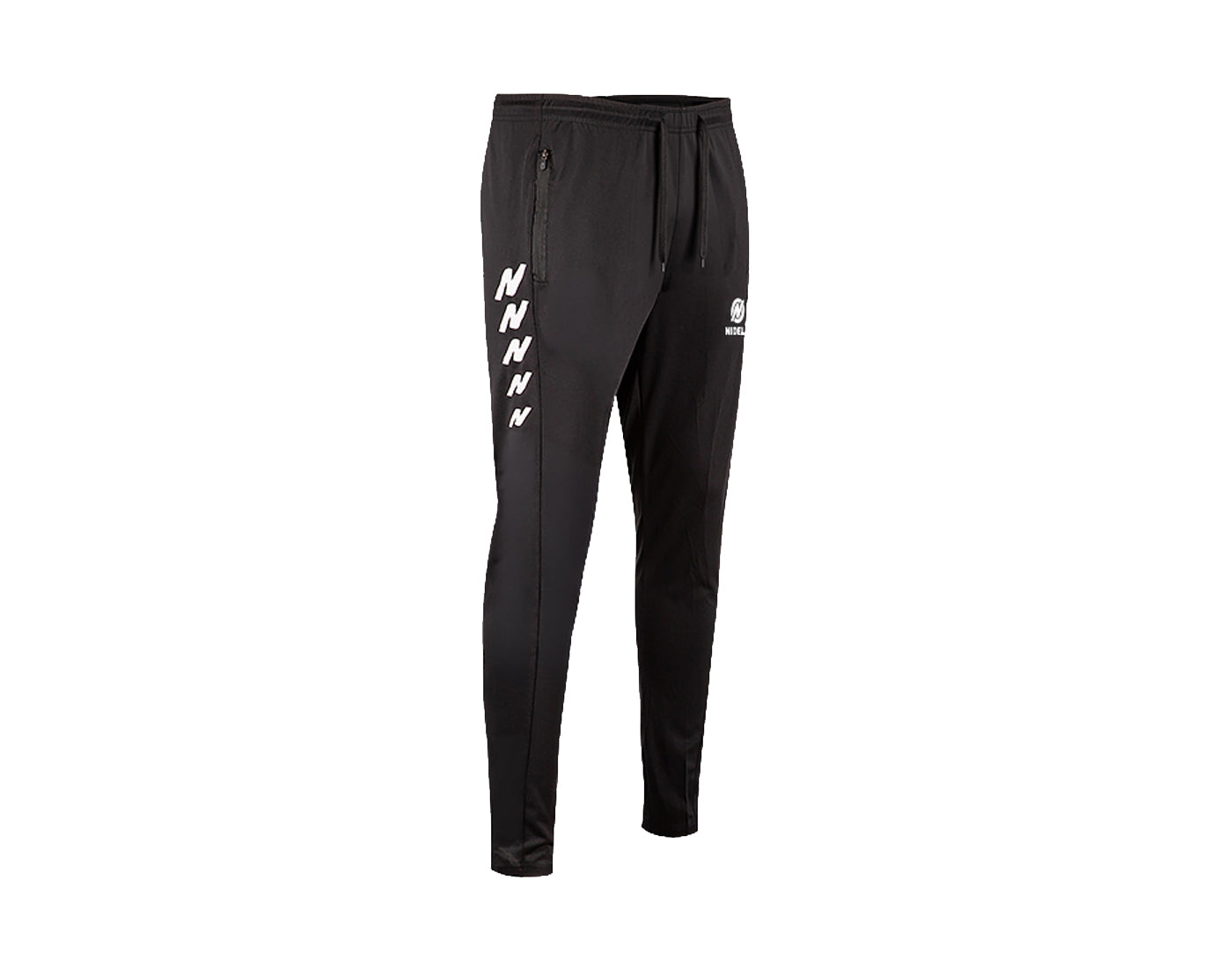 Tréninkové tepláky NIDELO Training pants slim fit Nantes černá