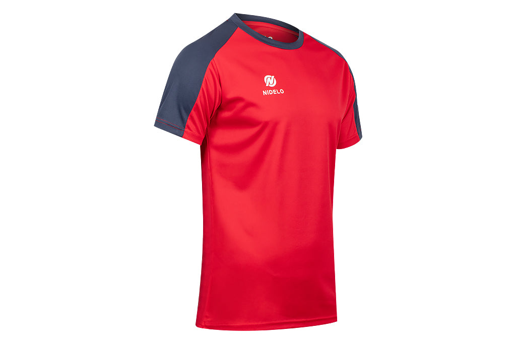 Hráčský dres NIDELO Training shirt S/S Elliant červená